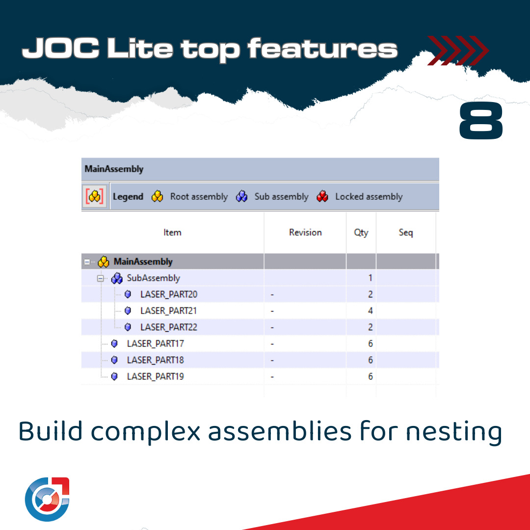 Build complex assemblies
